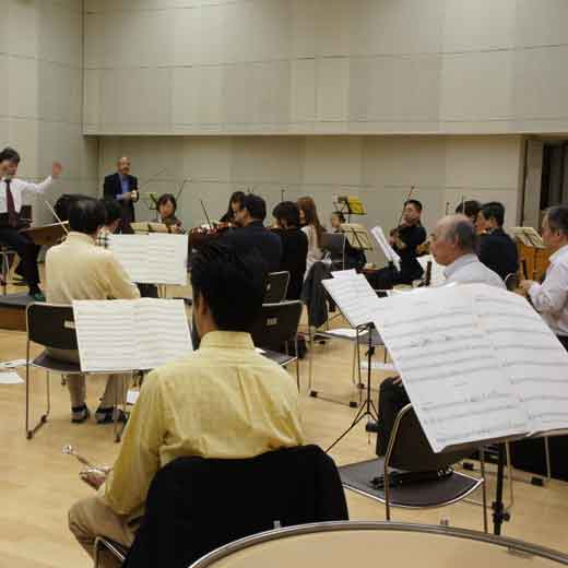 合奏練習の画像